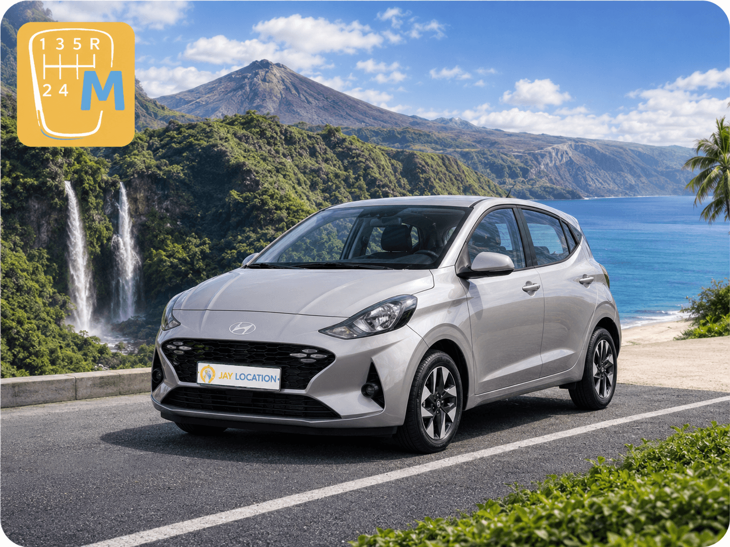 Hyundai i10 — location de voiture à La Réunion